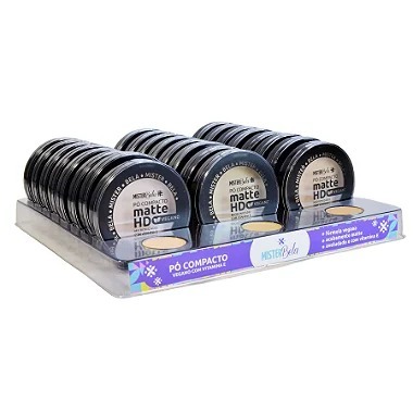 Mister Bela BOX - Pó Compacto 2 Tons Médios