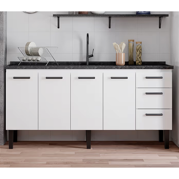 Balcão de Cozinha Aço 1,80