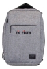 Vic Firth Mochila De Lona Para Laptop De Viagem, Cinza