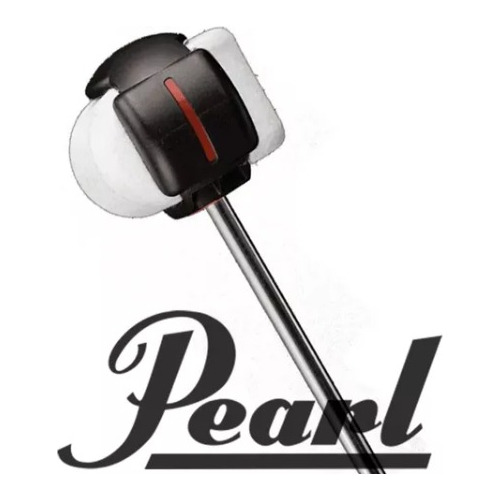Batedor De Bumbo Pearl B-250qb Eliminator Redline De 4 Faces