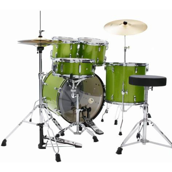 BATERIA TAMA STAGESTAR 22" Lime Green Sparkle Com Ferragens