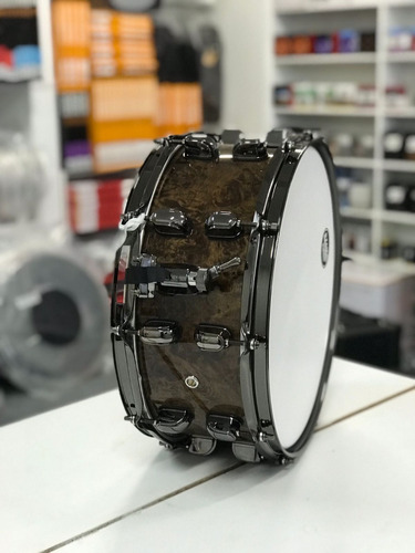 Caixa De Bateria Tama 14x6 Slp Em Maple Lgm146 Kmb