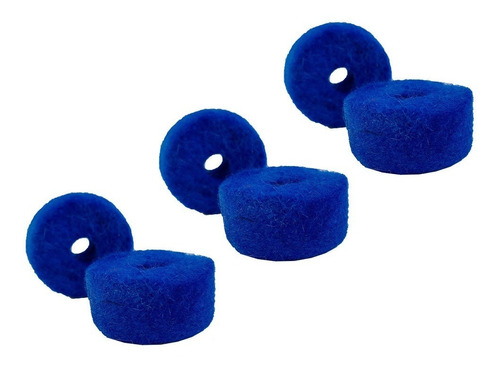 Feltro Para Estante De Prato Azul  Kit Com 6 Unidades