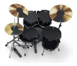 Kit 8 Peças Abafadores Para Bateria Vic Firth - 10/12/14/22