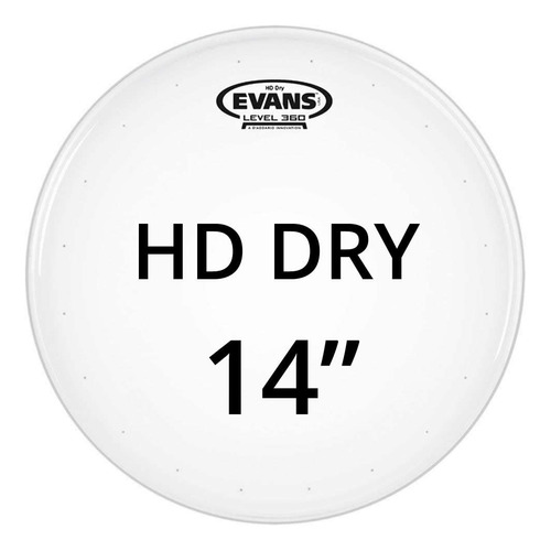 Pele Para Caixa 14 Evans Genera Hd Dry  B14hdd Level 360