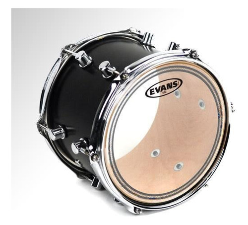 Pele 13'' Evans Ec2s Clear Fusion - 13 Polegadas