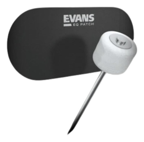 Protetor Para Pele De Bumbo Para Pedal Duplo Evans Eqpb2