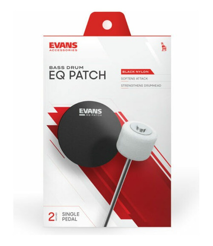 Protetor Para Pele De Bumbo Para Pedal Evans Eqpb1