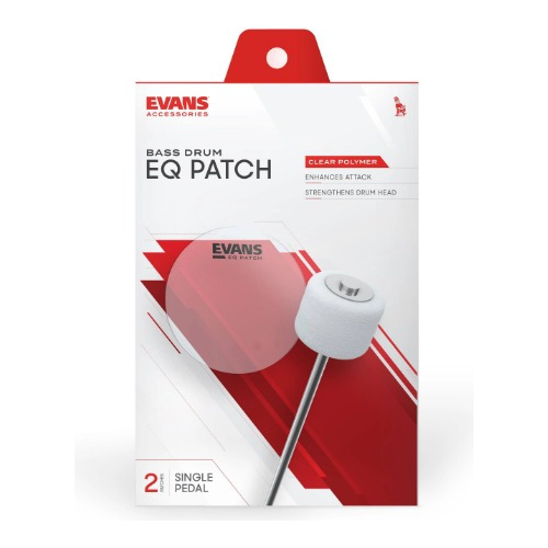 Protetor Para Pele De Bumbo Para Pedal Evans Eqpc1