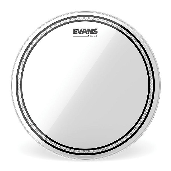 Pele Caixa E Surdo 18' Evans EC2S Transparente TT18EC2S [F035]