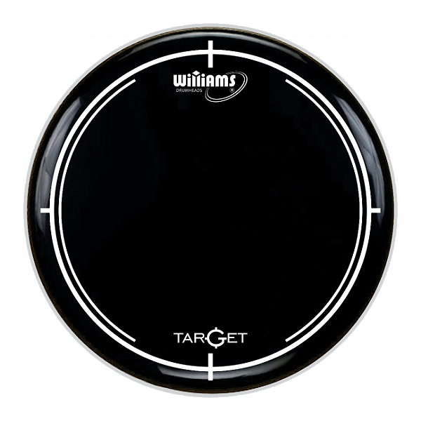 Pele de Bateria Williams Target  WB2 6" Preta