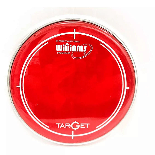 Pele de Bateria Williams Target  WR2 20" Vermelha