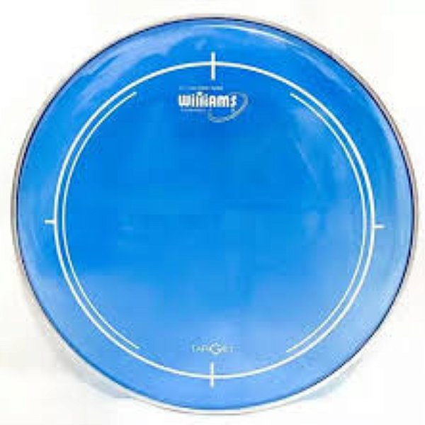 Pele de Bateria Williams Target  WU2 12" Azul