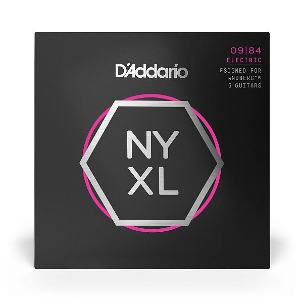 Encordoamento Para Guitarra 8C 09-84 D Addario NYXL0984SB [F035]