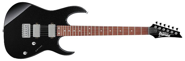 Guitarra 6C RG GIO Black Night Ibanez RG Series GRG121SP-BKN