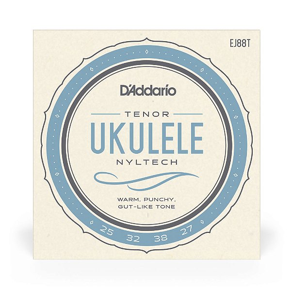 Encordoamento Para Ukulele Tenor D Addario Nyltech EJ88T [F035]