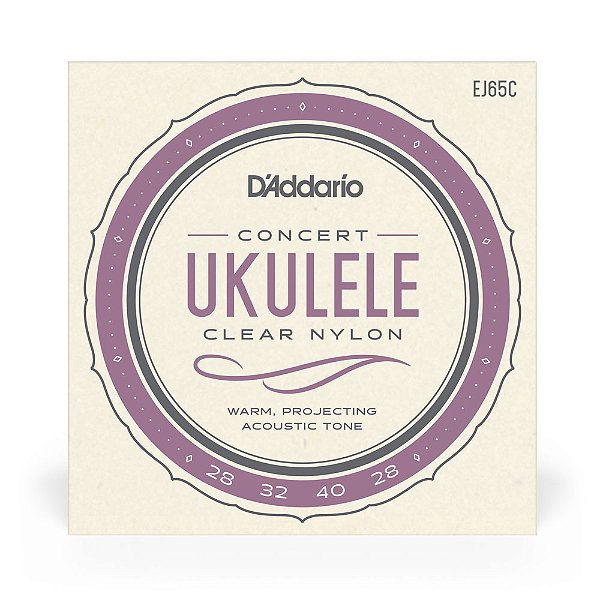 Encordoamento Ukulele Concerto D Addario Pro-Arté EJ65C