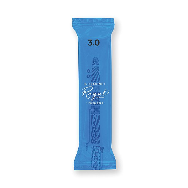 Palheta Clarineta Bb 3.0 (Unidade) D Addario Royal 25RCB0130