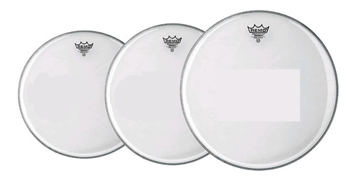 Kit De Peles Remo Emperor Porosa -  10  12  14  Transparente