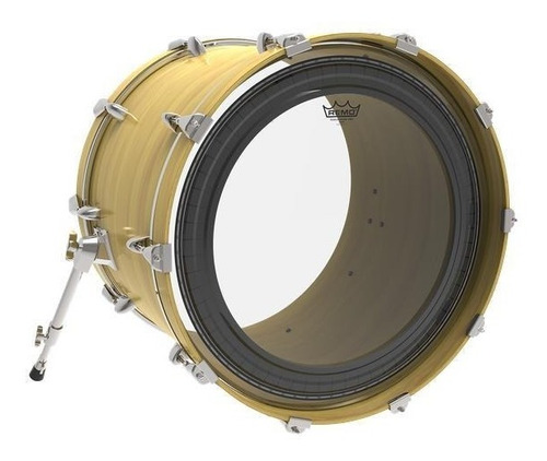 Pele Remo Para Bumbo  Powerstroke Pro 22 Transparente