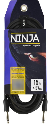 Cabo Santo Angelo Ninja P10 X P10 4,57 Metros Guitarra