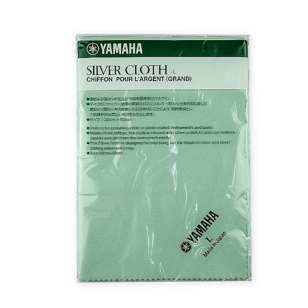 Tecido Polimento Instrumentos Sopro Yamaha Silver Cloth L