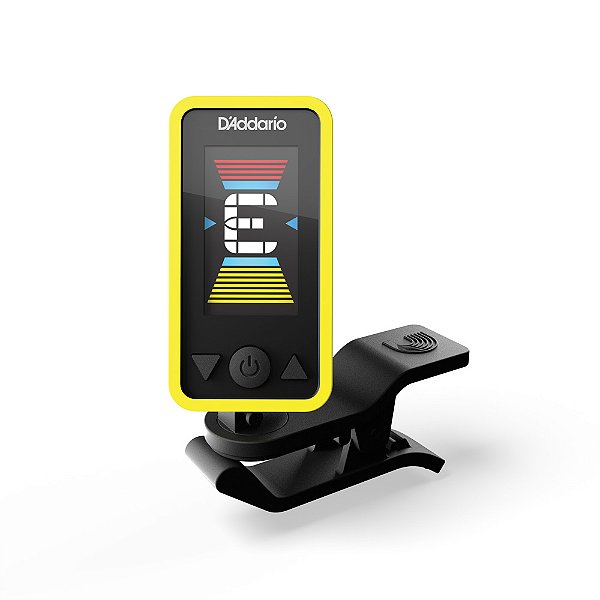 Afinador Cromático Amarelo D Addario Eclipse PW-CT-17YL