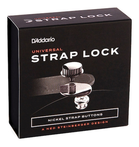 Fixador De Correia Para Guitarra Strap Lock