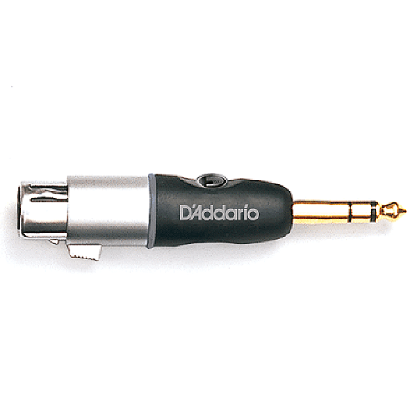 Adaptador P10 Macho Para XLR Fêmea D Addario PW-P047AA