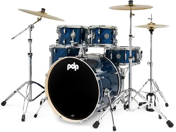Bateria PDP Mainstage Twisted Blue Com Pratos Paiste