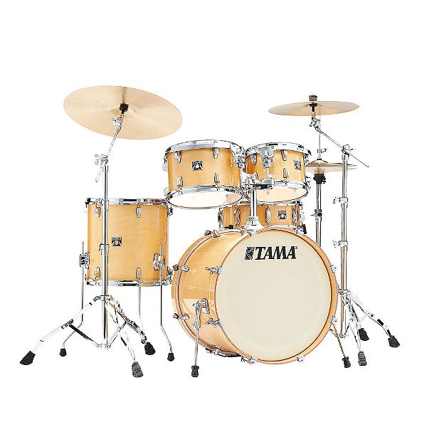 Bateria Shell Pack (5 Tambores) Bumbo 20 (Gloss Natural Blonde) Tama Superstar Classic CL50RS-GNL