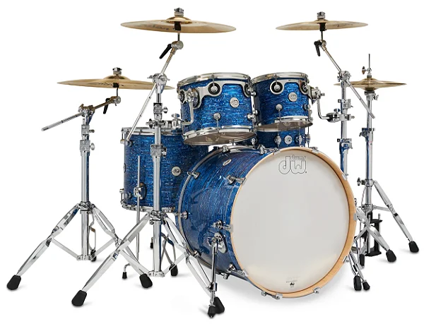 Bateria Dw Design 5 peças cor Royal Stata