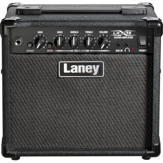 Amplificador de Guitarra Laney LX15 Preto 15w [F002]