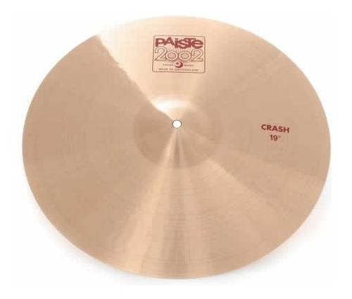 Prato De Bateria Paiste 2002 Crash 19