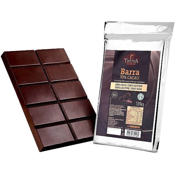 Chocolate 70% Cacau Tnuva 1,01kg - Vegano