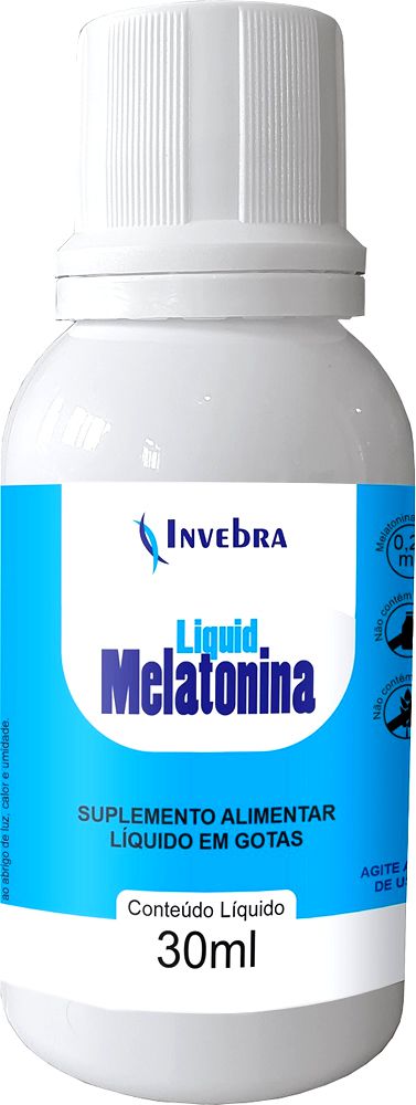 Liquid Melatonina Gotas Invebra 30ml