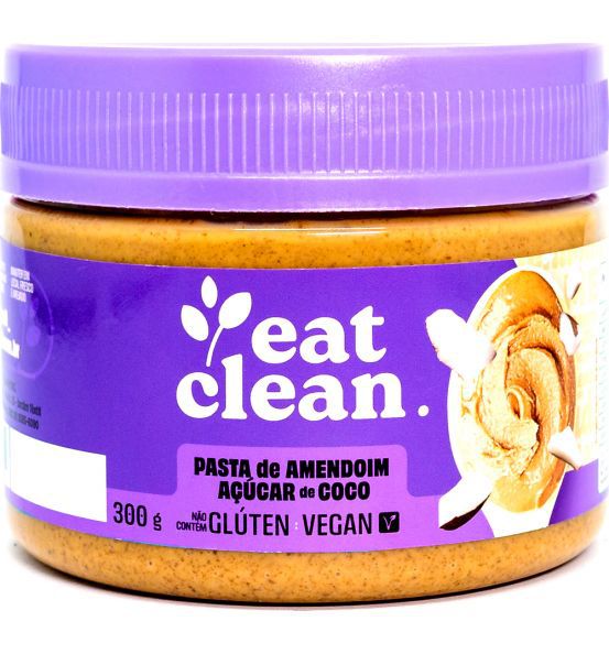 Pasta Amendoim C/ Açúcar de Coco Eat Clean 300g