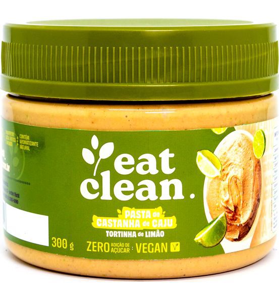 Pasta Castanha Caju Tortinha de Limão Eat Clean 300g