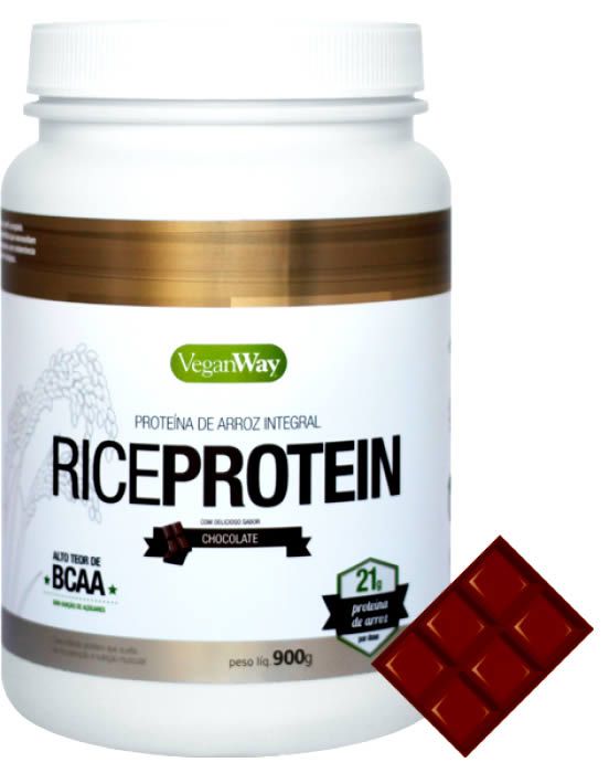 Rice Protein Cacau VeganWay 900g - Vegano