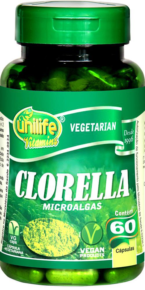 Clorella Microalgas Unilife 60 cápsulas - Vegano