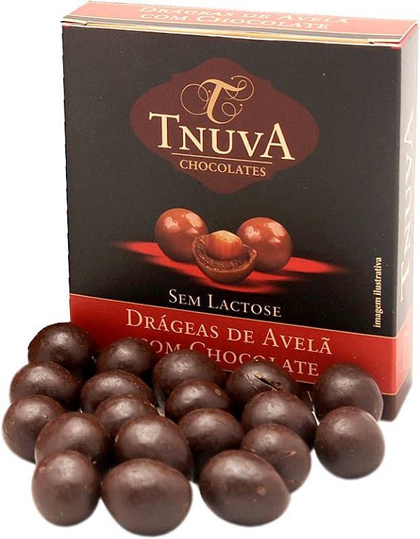Drágeas de Avelã com Chocolate Tnuva 50g
