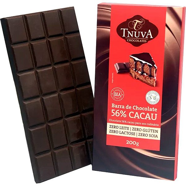 Chocolate 56% Cacau Tnuva 200g