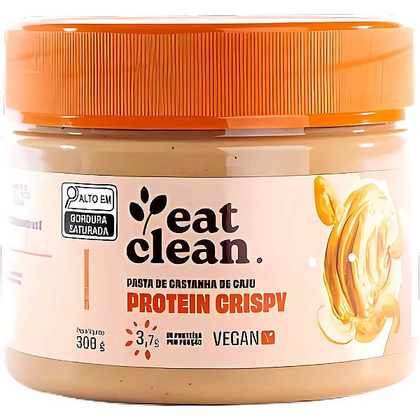 VAL: 02/05/2024 Pasta de Castanha de Caju Protein Crispy Eat clean 300g