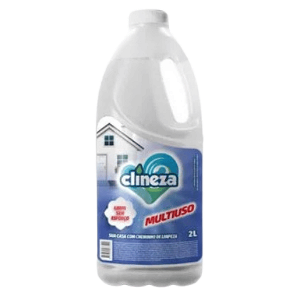 Multiuso 2L Clineza – Limpador Multiuso para Pisos e Superfícies