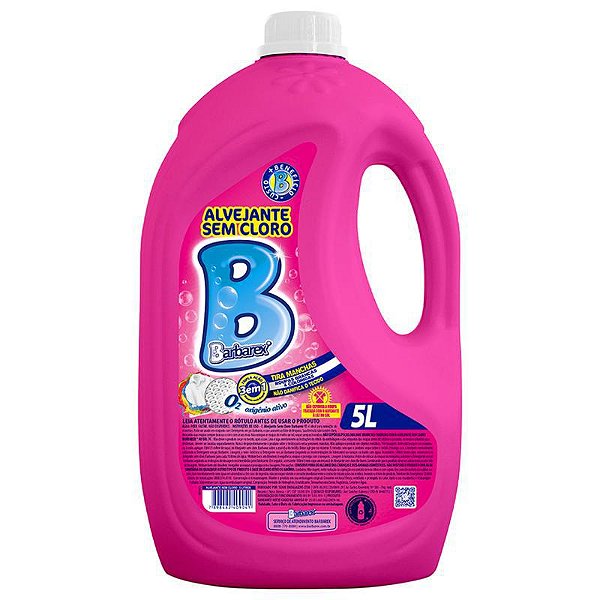 Alvejante Sem Cloro 5L Barbarex