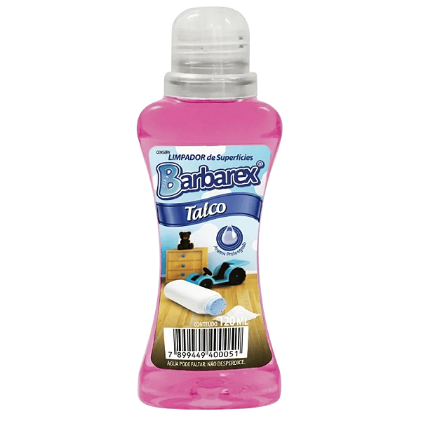 Limpador de Superfícies Talco 120ml Barbarex