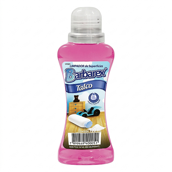 Limpador de Superfícies Talco 120ml Barbarex