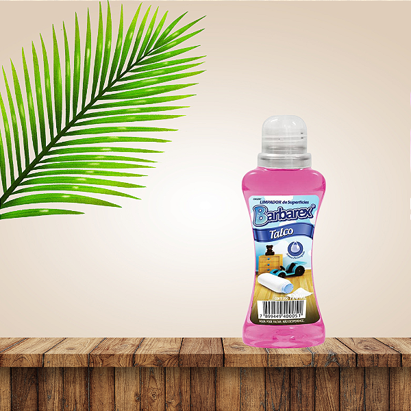 Limpador de Superfícies Talco 120ml Barbarex