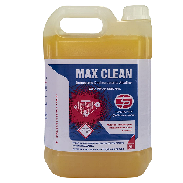 Max Clean Desincrustante Alcalino 5L Teixeira Pinto
