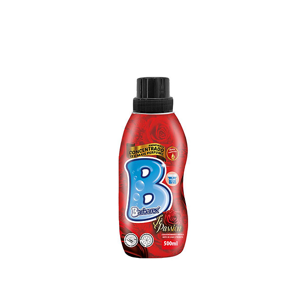 Amaciante Concentrado Lê Passion 500ML Barbarex